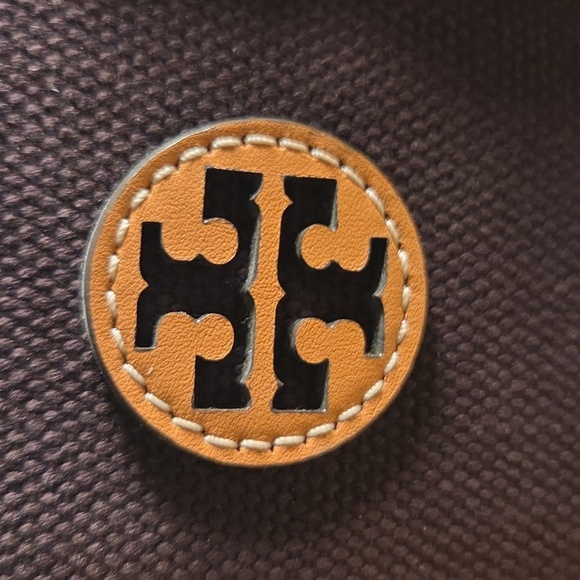 Tory Burch NWOTs Canvas Colorblock Tote - Picture 12 of 14